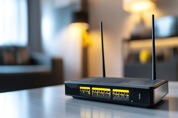 netwerk Wohnung mit LED Beleuchtung